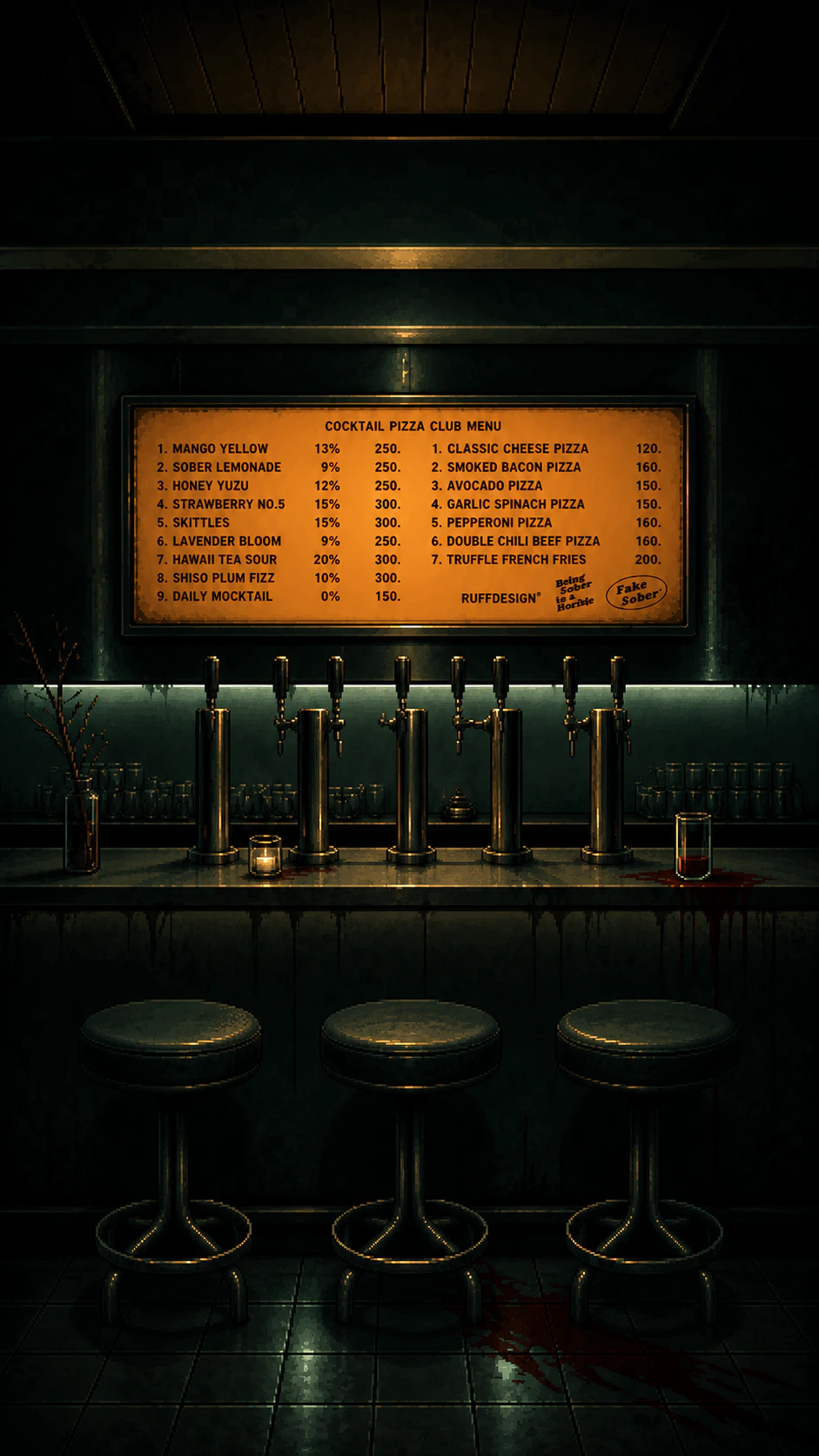 Fixed Fake Sober bar scene